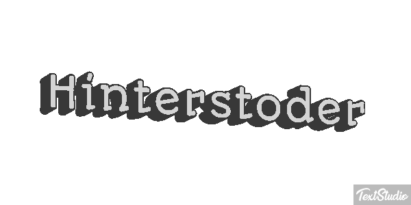 Hinterstoder テキスト効果