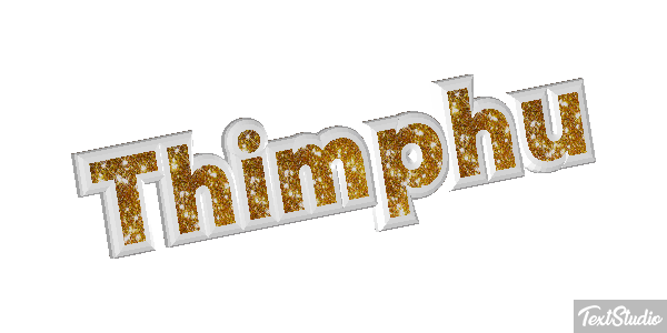 Thimphu Tekst effect