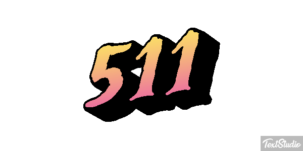 511 Efecto de texto