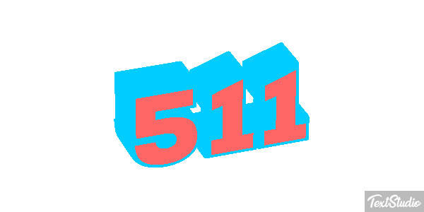 511 Efecto de texto