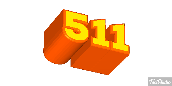 511 Efecto de texto