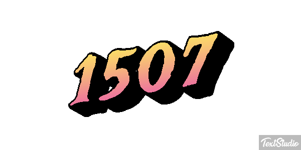 1507 Text effect