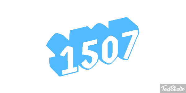 1507 Text effect
