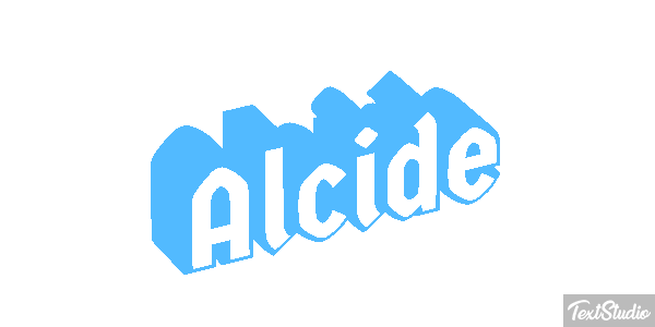Alcide Text effect