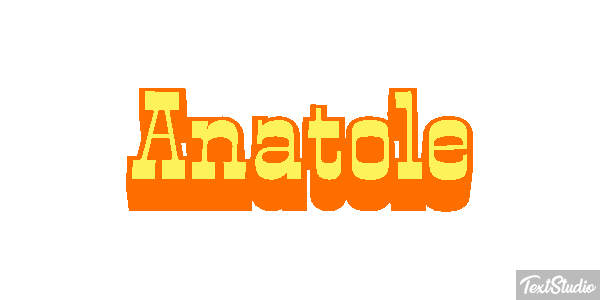 Anatole Effet de texte