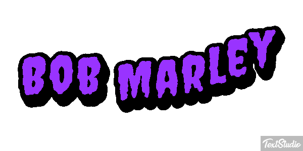 Bob Marley Efecto de texto