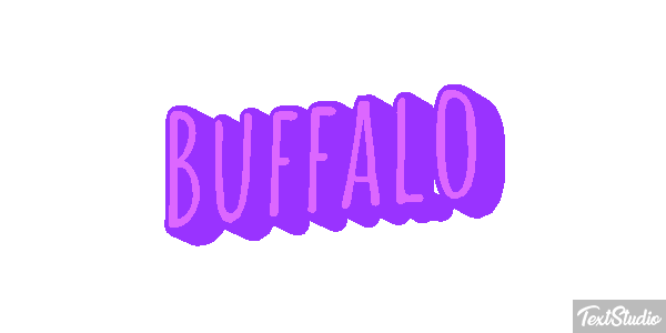 Buffalo Effetto testo