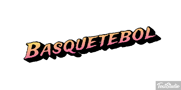 Basquetebol Texteffekt