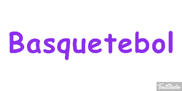 Basquetebol Texteffekt