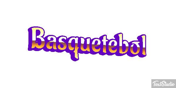 Basquetebol Texteffekt