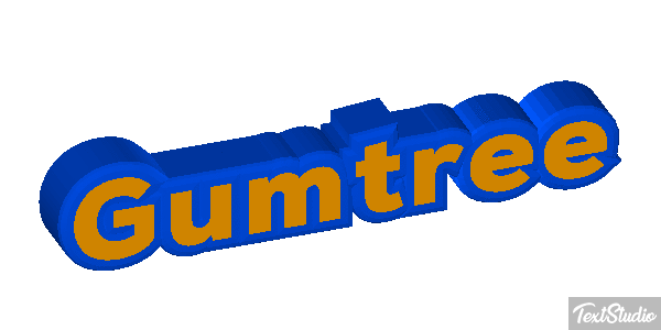 Gumtree Text effect