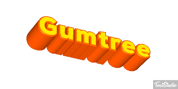 Gumtree Text effect