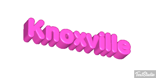 Knoxville Efeito do texto