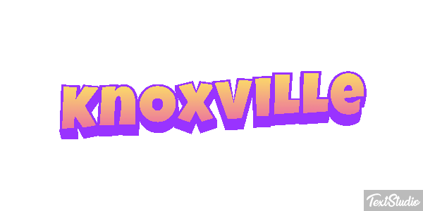 Knoxville Efeito do texto