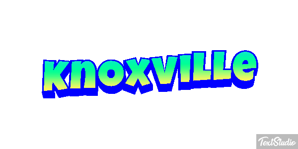 Knoxville Efeito do texto