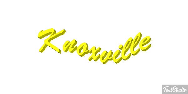 Knoxville Efeito do texto