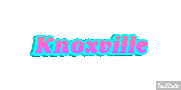 Knoxville Efeito do texto