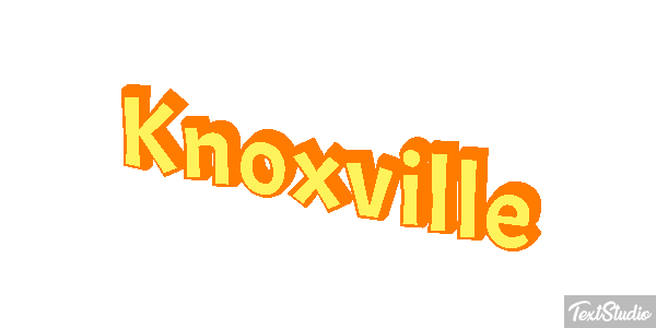 Knoxville Efeito do texto