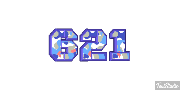 621 Text effect
