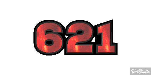 621 Text effect