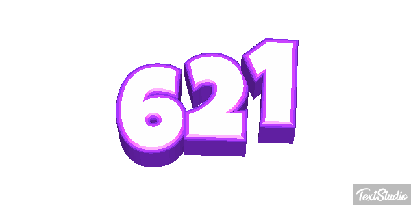621 Text effect