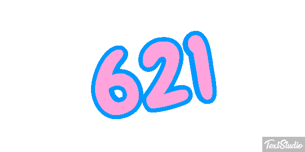 621 Text effect
