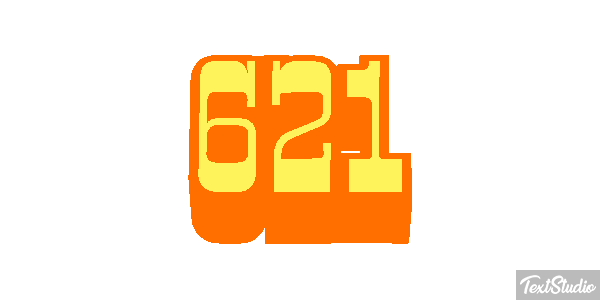 621 Text effect