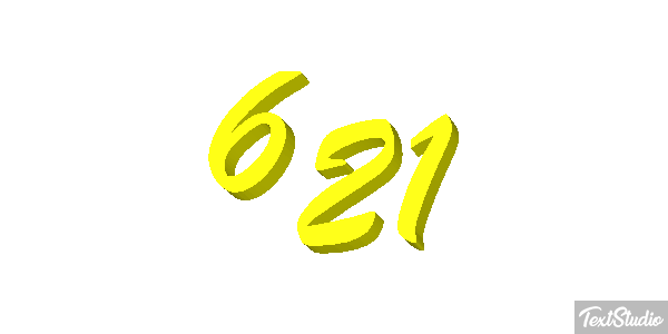 621 Text effect