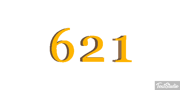 621 Text effect
