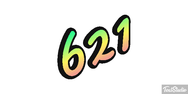 621 Text effect