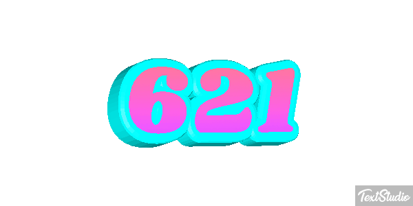 621 Text effect