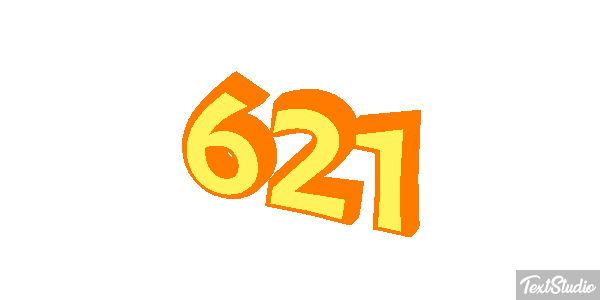 621 Text effect