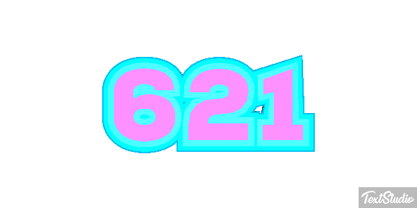 621 Text effect