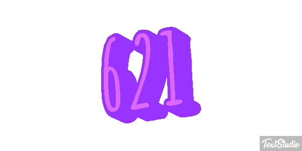 621 Text effect