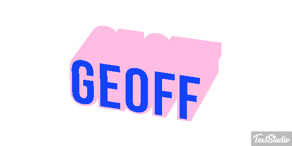 Geoff Texteffekt