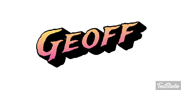 Geoff Texteffekt