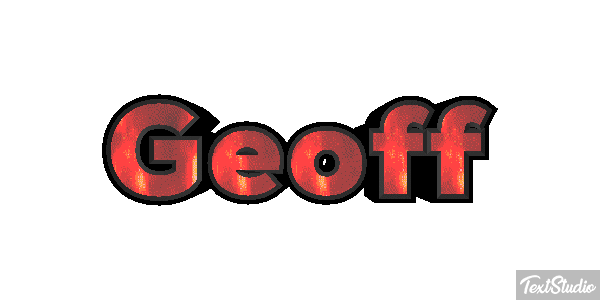 Geoff Texteffekt