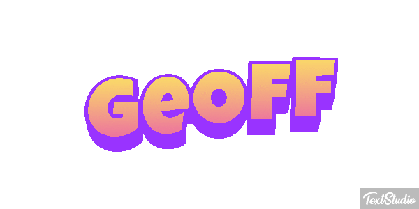 Geoff Texteffekt