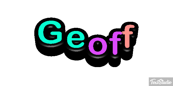 Geoff Texteffekt