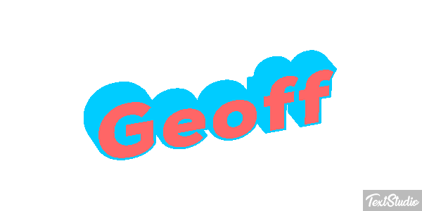 Geoff Texteffekt
