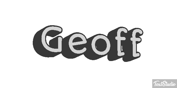 Geoff Texteffekt