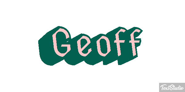 Geoff Texteffekt