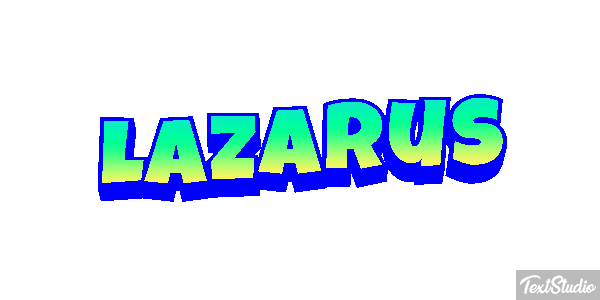 Lazarus Texteffekt