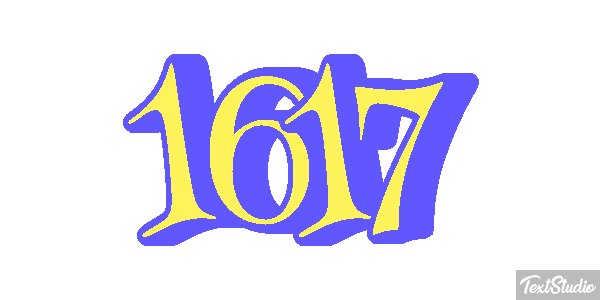1617 Effet de texte