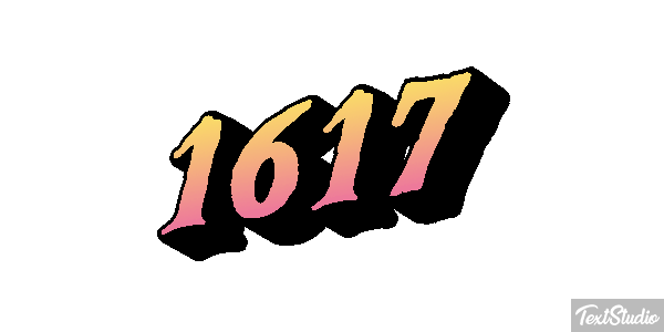 1617 Effet de texte