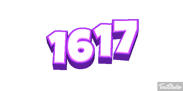 1617 Effet de texte