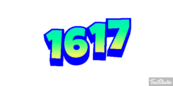 1617 Effet de texte