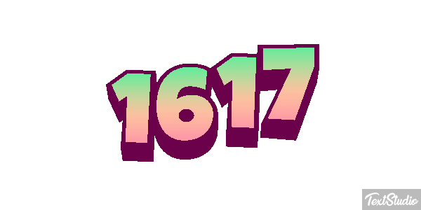 1617 Effet de texte