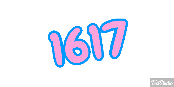 1617 Effet de texte