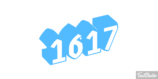 1617 Effet de texte